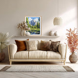 ARNLRDYA Yosemite Paint by Numbers for Adult, National Park Mountains Paint by Number Kits, Forest River Nature Scenery DIY Acrylic Painting on Canvas for Gift Home Wall Decor(16×20inches, No Frame) ARNLRDYA