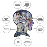 AQUARIUS - Beetlejuice Vuzzle 300 Piece Jigsaw Puzzle AQUARIUS