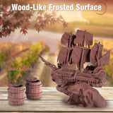 OVV3D Wood PLA Filament 1.75mm, Cherrywood Filament 3D Printer Filament, Add More Than 30% Real Wood Fiber, Matte Frosted 3D Filament, 1.75 PLA 3D Printing Filament OVVNYXE