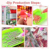 DOMROM City Diamond Painting Kits for Adults, Landscape Diamond Art Kits for Adults Beginner, DIY Diamond Dots Paint by Diamonds Art and Crafts for Hobbies, Gifts, Home Art Decor 12x16 inch DOMROM