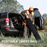 ABCCANOPY 8'x 5' Foldable Grill Gazebo Canopy - Outdoor BBQ Gazebo Shelter with LED Light and Pouch, Patio Canopy Tent for Barbecue and Picnic (Dark Gray) ABCCANOPY