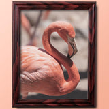 US Art Cherry 15x20.5 Puzzle Frame .75" Inch Wide - Handmade Solid Wood Picture Frames with Preinstalled Hangers and UV Blocking Plexiglass Frames US Art