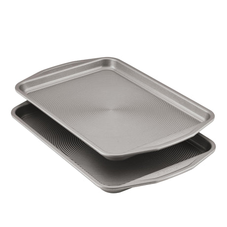 Circulon Total Bakeware Set Nonstick Cookie Baking Sheets, 2 Piece, Gray Circulon