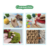 Meikeer 150 Pieces Knitting Crochet Locking Stitch Markers Stitch Needle Clip Counter 10 Colors (Color Ship Randomly) Meikeer