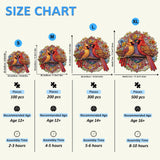 Wooden Puzzles for Adults, Cardinal Puzzles, 200 Pieces Puzzles for Adults, Christmas Puzzle Gifts for Women, Wooden Jigsaw Puzzles (M-11.9 * 11.8in) NABYSHOP