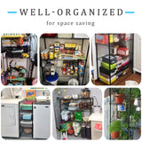 Lynkloft 4-Shelf Metal Shelving Rack 36" L x 14" D x 54" H Garage Storage Shelves NSF Adjustable Wire Shelves Organizer for Kitchen Closet Basement, Each Shelf Can Hold 250LBS, Black Lynkloft