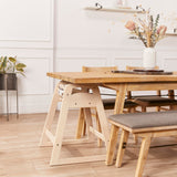 ECR4Kids ASATT High Chair, Toddler Chair, Antique White ECR4Kids