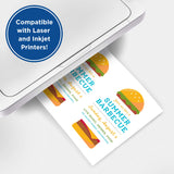 Printworks White Cardstock, Standard, 67 lb. Vellum, 92 Bright, 250 sheets, 8.5 x 11, For Office, Home & School Printing, Craft Projects (00564) PrintWorks