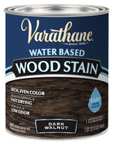 Varathane 381119 Water Based Wood Stain, Quart, Dark Walnut Varathane