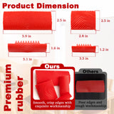 LUTQ Wood Grain Tool - Natural Woodgrain Maker for Decorative Painting Premium Wood Graining Tool Set Enhance Your DIY Projects with Wood Grain Patterns LUTQ