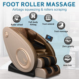 Massage Chair Blue-Tooth Connection and Speaker, Recliner with Zero Gravity with Full Body Air Pressure, Easy to Use at Home and in The Office BILITOK