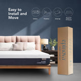 EPITEX Pure Comfort 10 Inch Queen Size Memory Foam Mattress – Air-Flow Memory Foam, Medium Plush for Pressure Relief and Motion Isolation, Breathable Pure Cotton Cover, CertiPUR-US Certified EPITEX