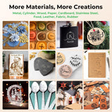 Creality Falcon 5W Laser Engraver Machine, 72w High Precision 0.06mm Laser Cutter and Engraving Machine for Wood Metal Leather Acrylic Glass, 10000mm/min, Offline Usage, CNC Laser Engraver CREALITY FALCON