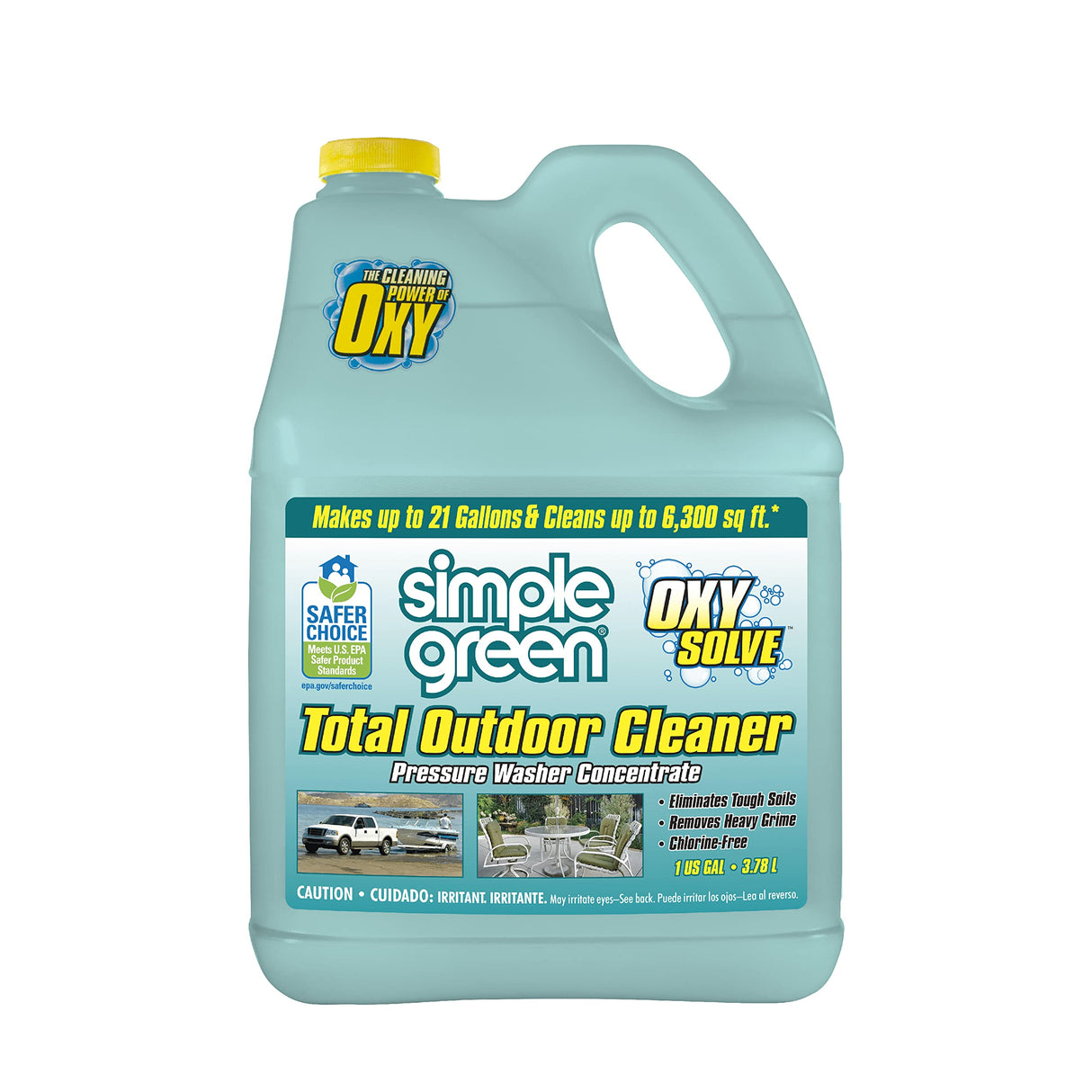 Simple Green Oxy Solve Total Outdoor Pressure Washer Cleaner – 1 Gal Simple Green