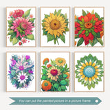 Mandala Coloring Book for Adults - Spiral Bound, One-Sided Design With Thick Paper for Relaxation and Mindfulness - Valentine Gift for Women CKMOREL