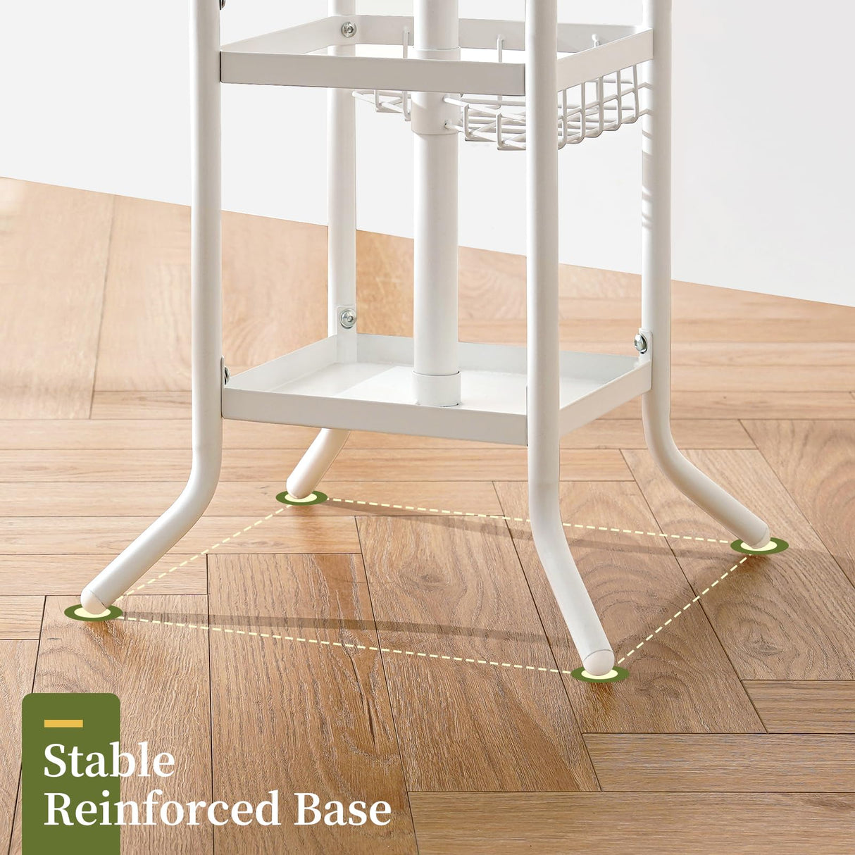 Yoobure Coat Rack Freestanding, Coat Tree with Umbrella Holder, Metal Coat Rack Stand with 12 Hooks, Modern Coat Hanger Stand for Entryway, Purse Rack Hat Rack Stand for Living Room Bedroom Office Yoobure