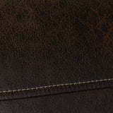 Roundhill Furniture Leinster Faux Leather Loveseat with Antique Bronze Nailheads Roundhill Furniture