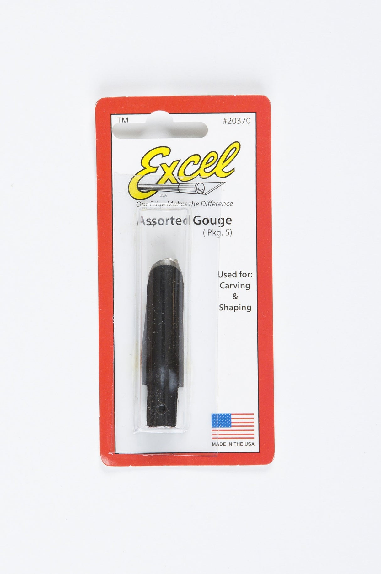 Excel 5-Piece Assorted Gouges Excel Blades