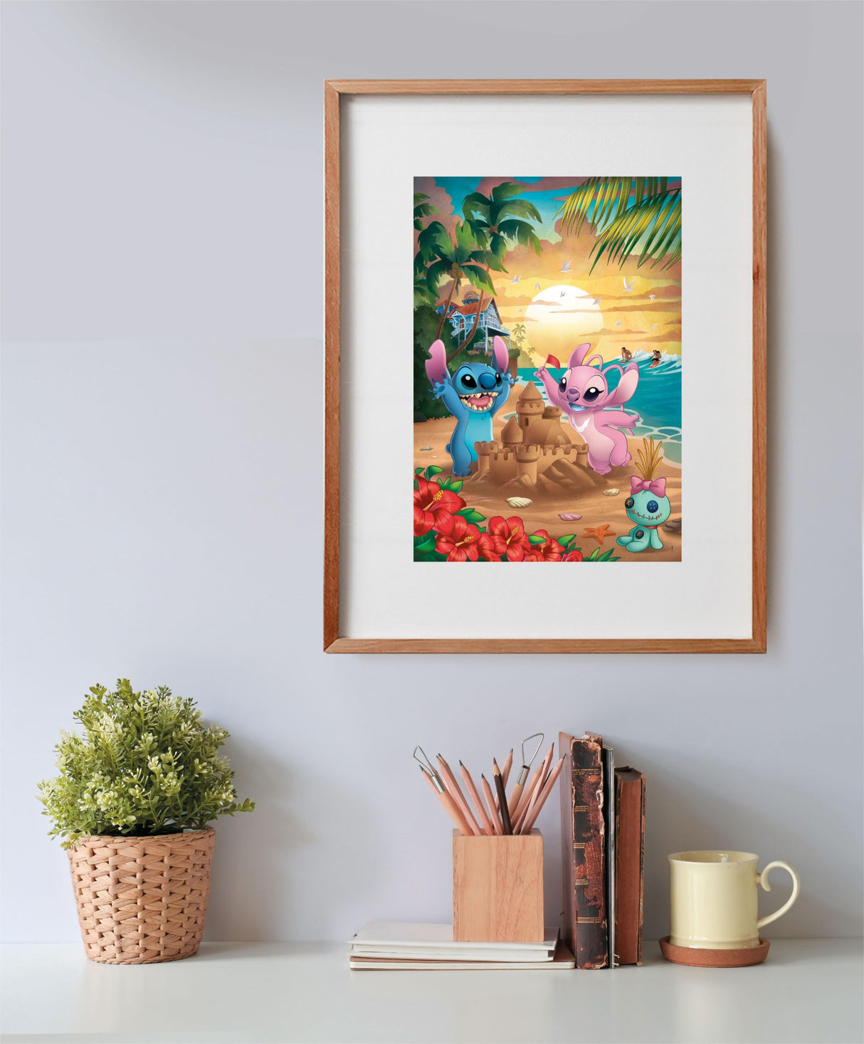 Clementoni Disney Stitch Puzzle - 500 Pieces - Adult Jigsaw Puzzle, Poster Included, Disney Jigsaw Puzzle, Fun for Adults, Made in Italy, 35547 Clementoni