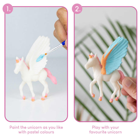 Unicorn Party Favors Painting Kit Pack 16 - BONNYCO | Pinata Stuffers, Kids Party Favors, Prizes for Kids, Unicorn Party Supplies, Paint Party Favors, Girls Birthday Party Favors for Kids Goodie Bags BONNYCO