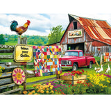 300 Pieces Puzzle for Adults | Country Life Puzzle | Recycled Cardboard Large Piece Jigsaw Puzzles 300 Pieces | Challenging Game Home Decor Birthday Party Gift Toy for Adults Kids Seniors 20.5*15 inch Maiqufa