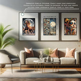 JigWall - 500 Pieces Magnetic Jigsaw Puzzles with a Magnetic Puzzle Board Included - Hard Puzzles for Adults - Art Wall Decor - Unique Gift & Difficult Puzzle - Premium Quality - Jeramondo Djeriandi JigWall