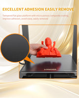 LK5 Pro Resin 3D Printer Fully Open Source, Motherboard Upgraded to TMC 2209 4 Silent Driver, 180mm/s Ultra-high Speed and Heating Temperature Control, Printing Size is 11.8x11.8x15.7 Inches ALLADINBOX