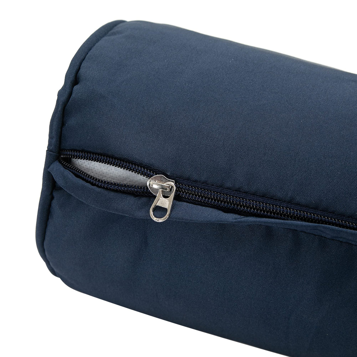 Outsunny Swing Glider Rocking Chair, Double Patio Bench, 2 Person Loveseat with Steel Frame, Cushions, Pillow Armrests, Blue Outsunny