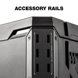 ToughBuilt StackTech XL Tool box Organizer with Lock and Removable Tray, Black ToughBuilt