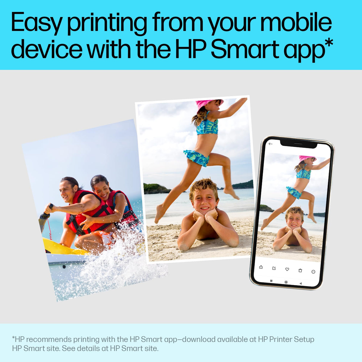 HP Everyday Photo Paper, Glossy, 5x7 in, 60 sheets (CH097A) HP