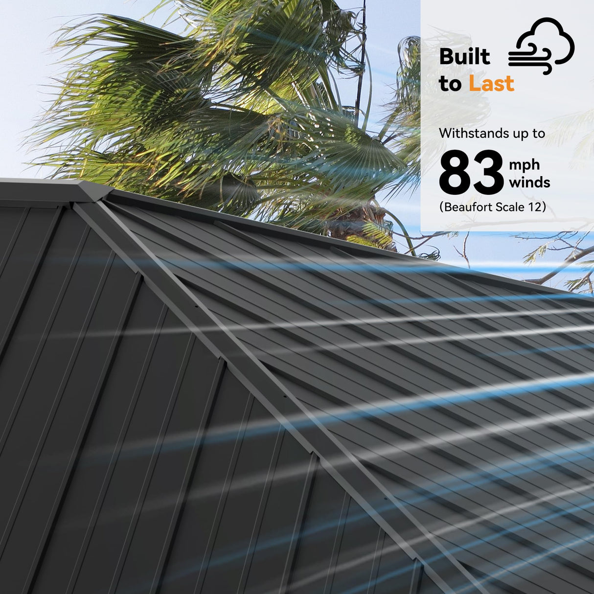 Modern Shade Tranquil Grove Wood Gazebo 12' x 16', Permanent Grill Gazebo with Galvanized Steel Hardtop Roof, Cedar Framed Wooden Pavilion for Garden, Backyard Modern Shade Outdoor Living Spaces