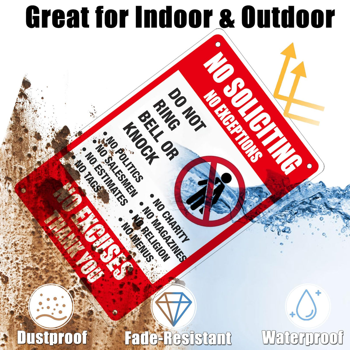 ToBeAce 5 Pcs Sublimation Metal Sign Blanks 7x10 Inch, Aluminum Sublimation Yard Sign Blanks, Sublimation Photo Blanks with Holes Screws DIY Sign Photo for Ourdoor Indoor Garden Yard (Thick 0.45mm) ToBeAce