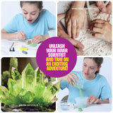 Dan&Darci Earth Science Kit for Kids - Kits for Kids Age 8-12, 8 9 10 Year Old Boy Birthday Gift - Gifts Boys & Girls - Volcano Experiments - STEM Toys Ages 8-10 Dan&Darci