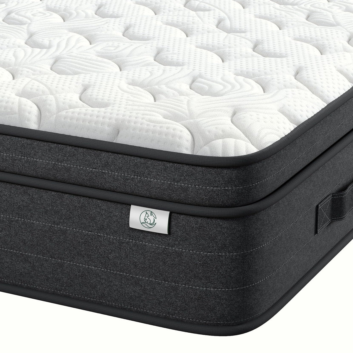 koorlian Queen Mattress 10 Inch, Hybrid Queen Size Mattress in a Box, Queen Bed Mattress with Memory Foam and Pocket Spring, Breathable & Pressure Relief, Medium Firm Mattress Queen Size 80"x60"x10" koorlian