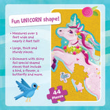 PEACEABLE KINGDOM Shimmery Unicorn Floor Puzzle, 1 EA Peaceable Kingdom