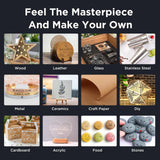 Acmer Laser Engraver,P1 S PRO 6W Laser Cutter and Engraver Machine Laser class 4 for Wood, Metal, Acrylic, Leather ACMER