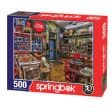 Springbok's 500 Piece Jigsaw Puzzle Good Nabor Stores - Made in USA Springbok