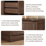 Farmhouse 6 Drawer Dresser for Bedroom, 55 Inch Wide Modern Brown Dresser TV Stand with Large Drawers & Bar Handles, Rustic Wood Chest of Drawers for Bedroom, Living Room, Hallway, Entryway. CARPETNAL