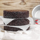 Fat Daddio's PRD-83SET Anodized Aluminum Round Cake Pans, 2 Piece Set, 8 x 3 Inch Fat Daddio's