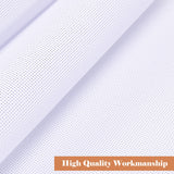 Caydo 6 Pieces Aida Cloth 14 Count White Cross Stitch Fabric for Craft Embroidery, Handmade Needlework, DIY Handicrafts, 12 by 18-Inch Caydo