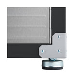 Seville Classics UltraHD Solid Steel Lockable Metal Storage Cabinet Locker Organizer, w/Adjustable Shelves for Garage, Warehouse, Office, Classroom, Graphite, 36" W x 24" D x 72" H Seville Classics