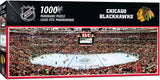Masterpieces 1000 Piece Sports Jigsaw Puzzle - NHL Chicago Blackhawks Center View Panoramic - 13"x39" Masterpieces