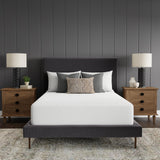 Sealy Luxury 100% Cotton Soft Top Layer, High Loft Comfort EternaLoft Fiberfill, Durable Stretch Corners Mattresses 18 Inches Deep Machine Washable Fitted Mattress Pad, Queen Size, White Sealy