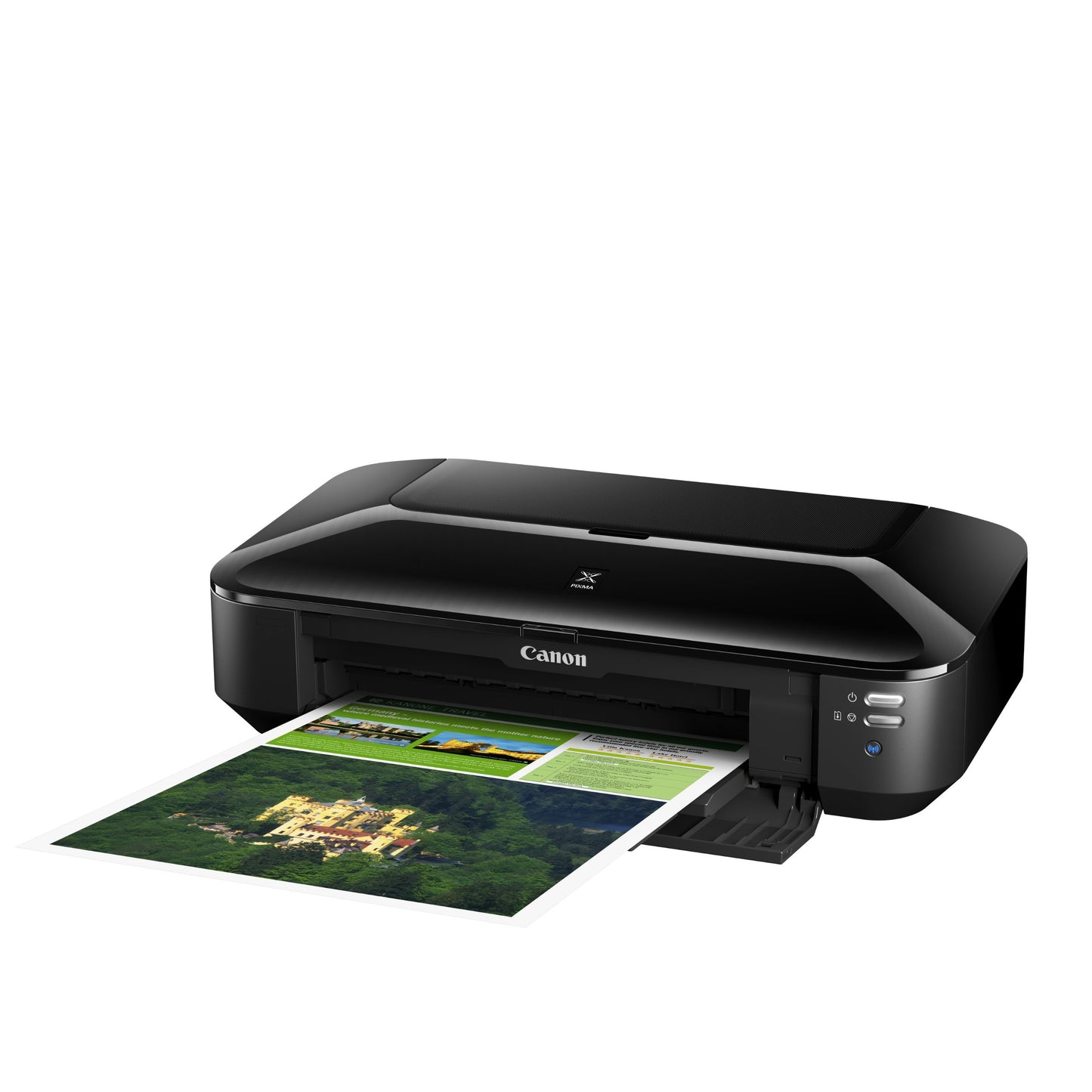 Canon IX6820 Wireless Inkjet Printer, 150Sht Cap, 23-Inch x12-Inch x6-Inch , Black