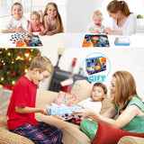 LELEMON Solar System Jigsaw Puzzles in a Metal Box 100 Pieces Space Star Jigsaw Puzzle for Kids Ages 4-8 Children Learning Educational Puzzles Toys LELEMON