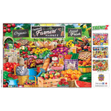 MasterPieces 300 Piece EZ Grip Jigsaw Puzzle - Farmers Market - 18"x24" Masterpieces