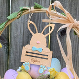 Easter Personalized Money Gift Holder - Bunny Money Holder Easter Gift Card Money Holder for Boys Girls, Hanging Easter Gift Card Holder Gifts V-DECORPARKS