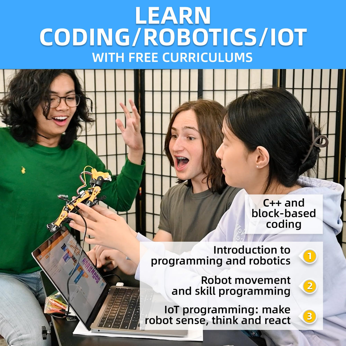 Bittle Robot Dog Kit(Construction) | Coding Smart Robot Pet, Quadruped Robot Kit for STEM & Robotics Education | Programmable Open Source, App Control IoT Robot for Engineers, Geeks, & Students Petoi