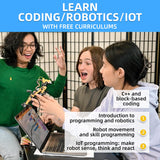 Bittle Robot Dog Kit(Construction) | Coding Smart Robot Pet, Quadruped Robot Kit for STEM & Robotics Education | Programmable Open Source, App Control IoT Robot for Engineers, Geeks, & Students Petoi