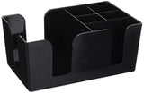 Winco BC-6 Bar Caddy with 6 Compartments,Black,Medium Winco